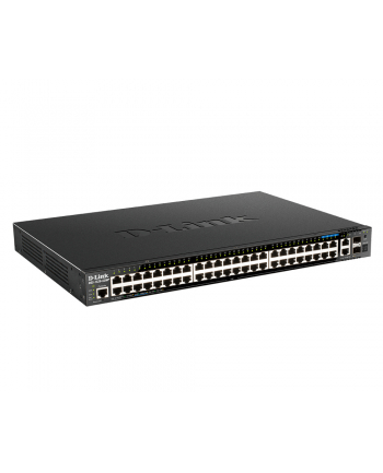 D-LINK DGS-1520-52MP/E 52-Port Smart Managed PoE+ Gigabit Stack Switch 4x 2.5 GE 4x 10G