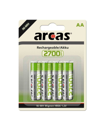 Arcas 17727406 Aa/Hr6 2700 Mah Akumulator Ni-Mh 4Szt.