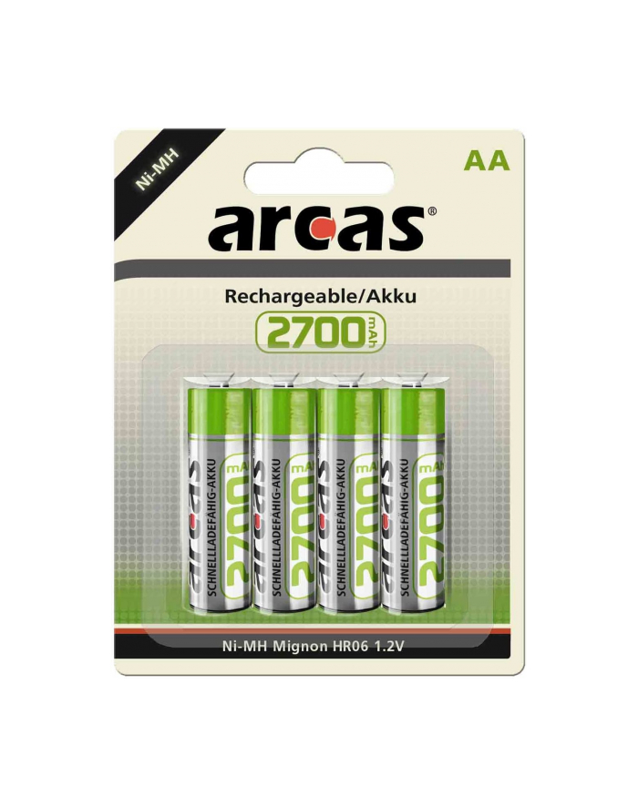 Arcas 17727406 Aa/Hr6 2700 Mah Akumulator Ni-Mh 4Szt. główny