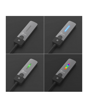 Xxx_J5Create JCA157 adapter kablowy 10 m USB Type-C HDMI Czarny, Szary (JCA157N)