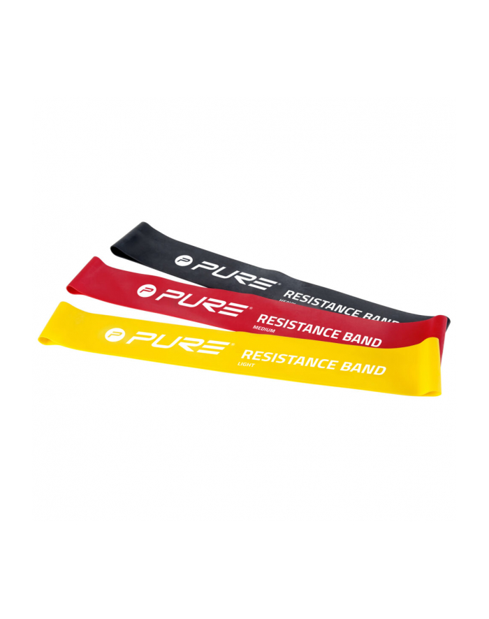 Pure2Improve Resistance Bands Opakowanie Zbiorcze 40Szt. Heavy Black główny