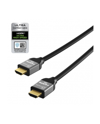 J5CREATE  JDC53 KABEL HDMI 2 M HDMI TYPU A (STANDARD) CZARNY, SZARY  (JDC53)