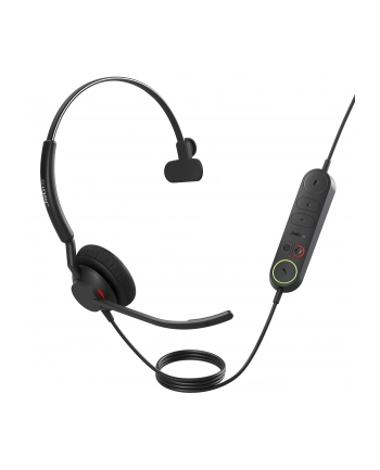Jabra Zestaw Słuchawkowy Over Ear Engage 40 Mono Czarny