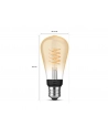 PHILIPS HUE E27 W 7.2W Filament ST64 (929003051701) - nr 5