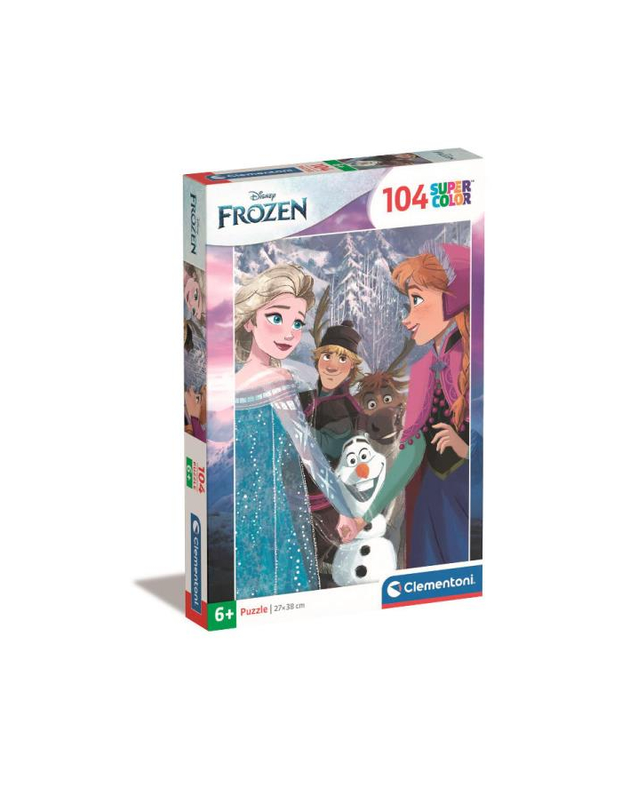 Clementoni Puzzle 104el Kraina Lodu. Frozen 25742 główny