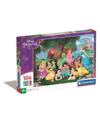 Clementoni Puzzle 104el Księżniczki Disney Princess 25743