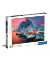 Clementoni Puzzle 500el Hamnoy Village 35144 - nr 1