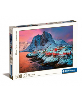 Clementoni Puzzle 500el Hamnoy Village 35144 nr 1