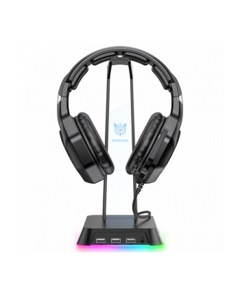 onikuma Stojak na słuchawki z podświetleniem RGB ST2 czarny