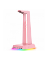 onikuma Stojak na słuchawki z podświetleniem RGB ST2 różowy - nr 1