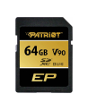 patriot Karta pamięci microSDXC 64GB V90 UHS-II U3 C10 300/260MB/s - nr 1