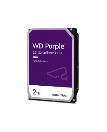 Dysk twardy HDD WD Purple 2TB 3,5''; SATA WD23PURZ nr 2