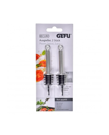 Zestaw 2 wylewek do butelek GEFU BECURO G-12480 nr 1