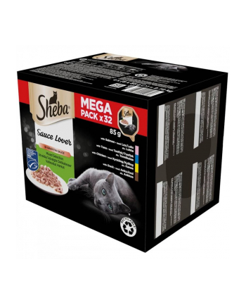 Sheba Tacka Sos Kacz/Kur/Łos/Tuń 32x85g