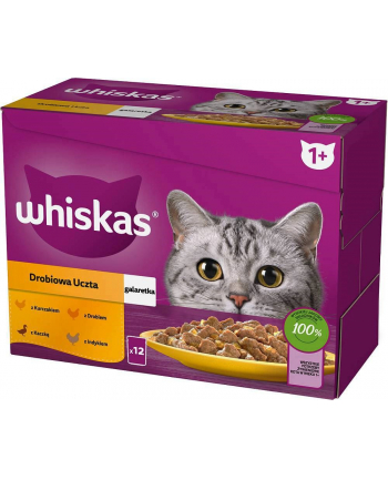 Whiskas Sasz Gal Drób/Ind/Kacz/Kur 12x85g