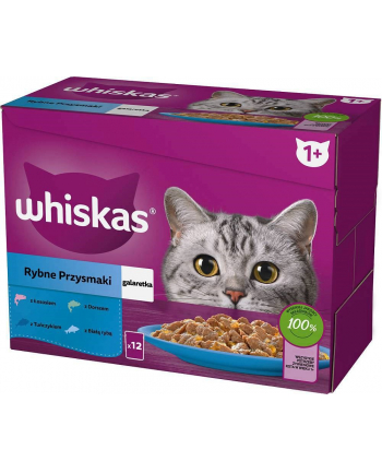 Whiskas Sasz Gal BiaRyb/Dor/Łos/Tuń 12x85g