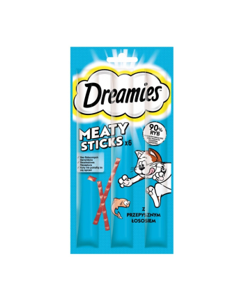 Dreamies Meaty Sticks Łosoś 30g