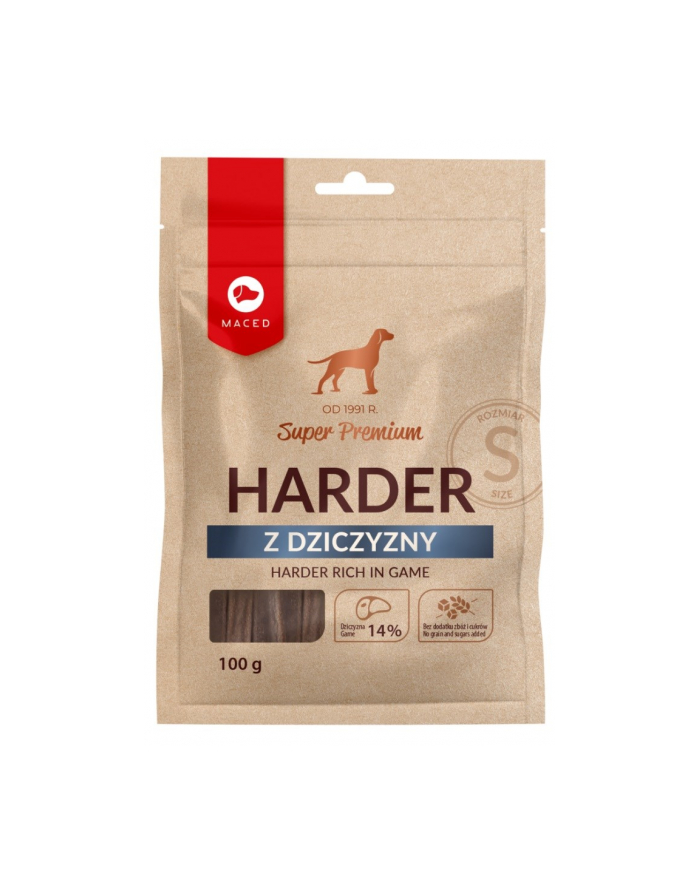 MACED Harder z dziczyzny rozmS 100g główny