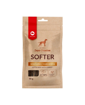 MACED Softer wołowina z marchewką 90g