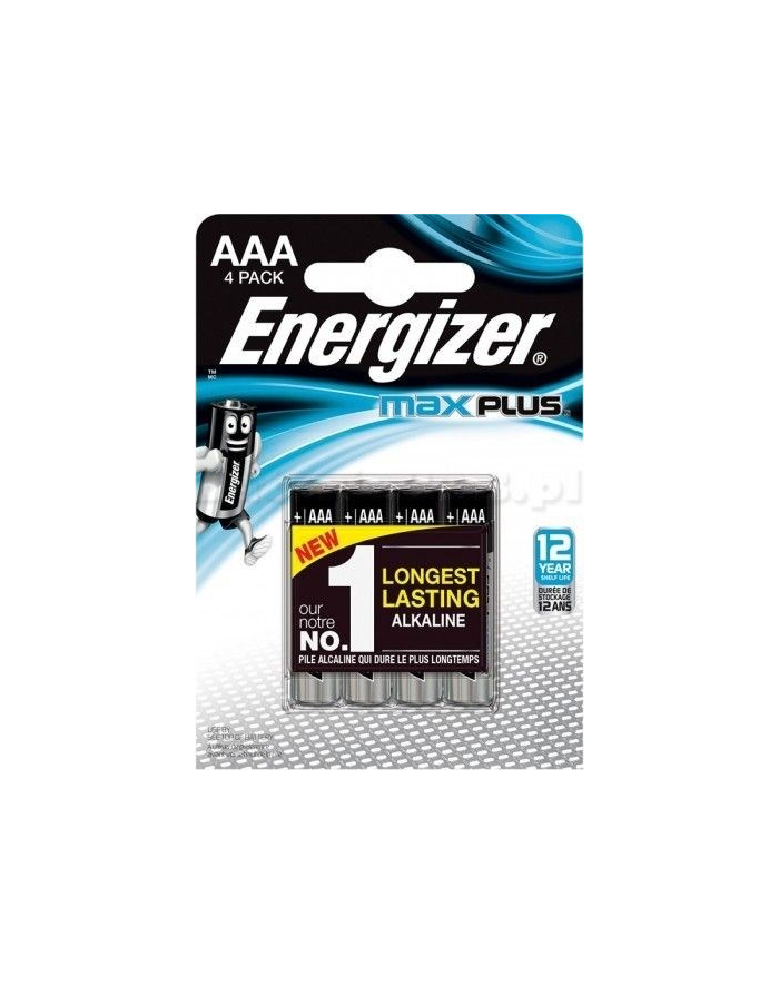 ENERGIZER BATERIA MAX PLUS AAA LR03, 4 ECO główny