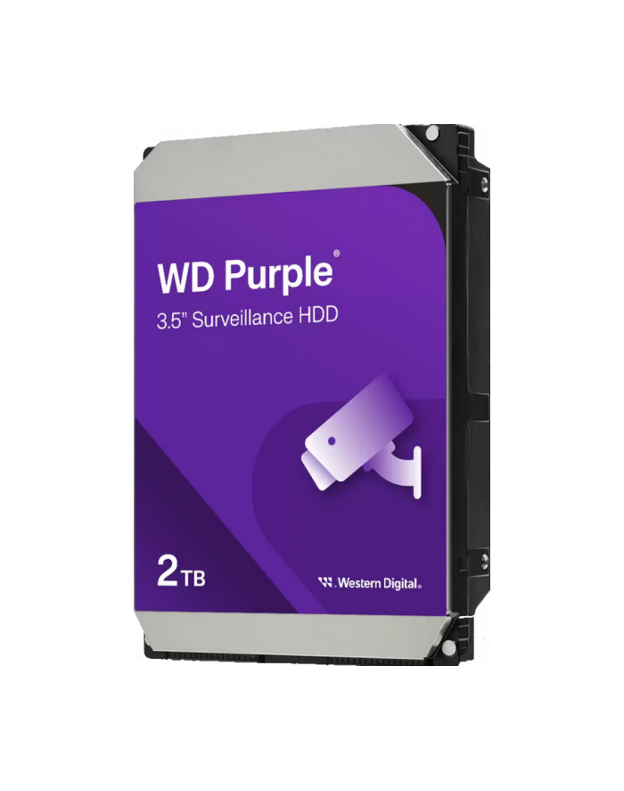 Dysk twardy HDD WD Purple 2TB 3,5''; SATA WD23PURZ główny