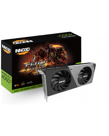 Karta graficzna INNO3D GeForce RTX 4060Ti Twin X2 8GB GDDR6