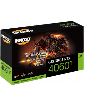 Karta graficzna INNO3D GeForce RTX 4060Ti Twin X2 8GB GDDR6