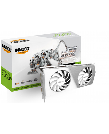 Karta graficzna INNO3D GeForce RTX 4060Ti Twin X2 OC WH 8GB