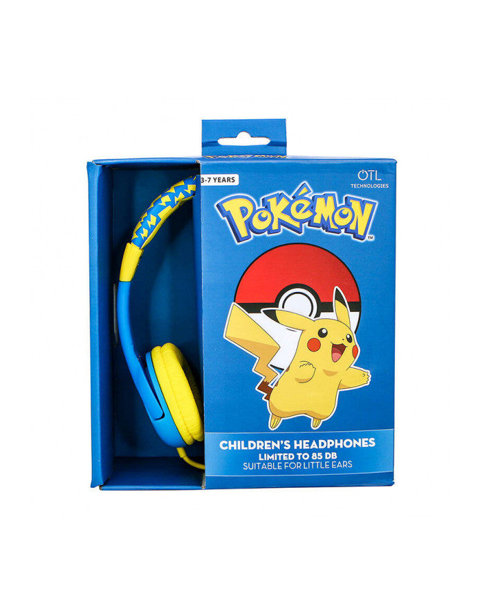 otl technologies OTL KIDS Słuchawki - POKEMON CLASSIC PIKACHU główny