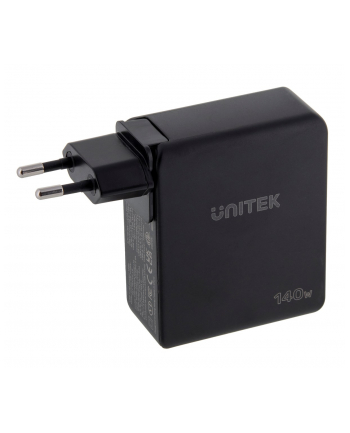 UNITEK ŁADOWARKA GAN 2X USB-C, USB-A, 140W