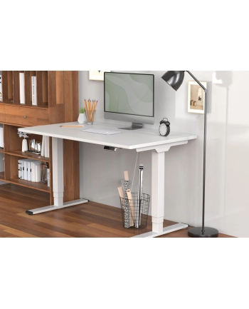 DIGITUS Electric Height Adjustable Desk Frame Dual motor 3-stages Kolor: BIAŁY nr 1