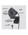 logitech Kamera internetowa Brio 300 Full HD Grafit 960-001436 - nr 8