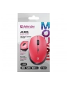 defender Mysz bezprzewodowa silent click AURIS MB-027 800/1200/1600 DPI Czerwona - nr 5
