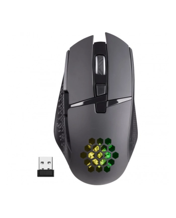 defender Mysz gamingowa bezprzewodowa GLORY GM-514 7P RGB 1200/2400/3200 DPI Czarna nr 2
