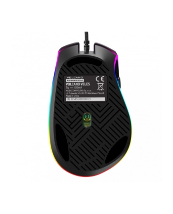 modecom Mysz optyczna przewodowa Volcano Veles czarna nr 1