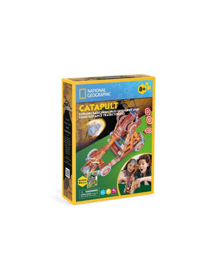 dante Puzzle 3D National Geographic Katapulta DS1086H Cubic Fun główny