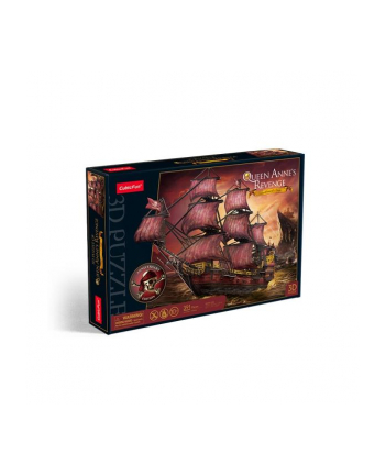dante Puzzle 3D Zemsta królowej Anny wersja jubileuszowa T4040H Cubic Fun
