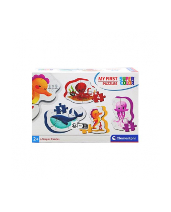 Clementoni Puzzle Moje Pierwsze Puzzle Sea Life Zwierzęta morskie 20835 nr 1