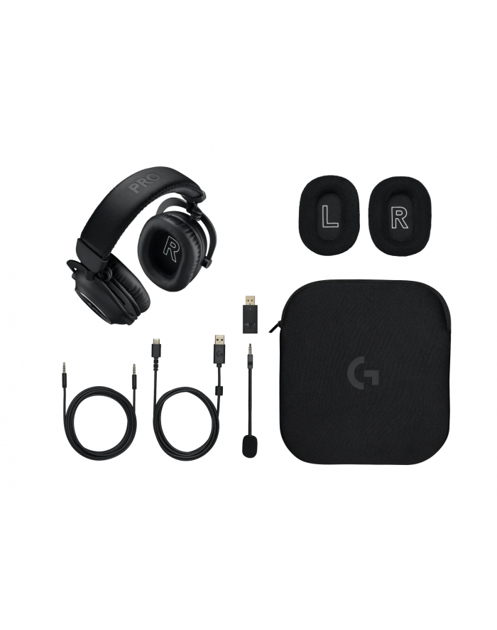 LOGITECH PRO X 2 LIGHTSPEED Wireless Gaming Headset - BLACK - EMEA28-935 główny