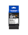 BROTHER Heat Shrink Tube Black on White 9.0mm - nr 9