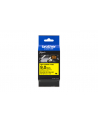 BROTHER Heat Shrink Tube Black on Yellow 9.0mm - nr 2