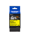BROTHER Heat Shrink Tube Black on Yellow 9.0mm - nr 9