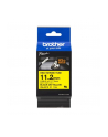 BROTHER Heat Shrink Tube Black on Yellow 11.2mm - nr 16