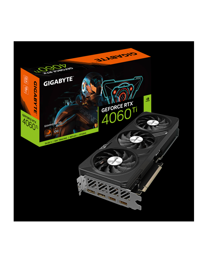 gigabyte Karta graficzna RTX 4060 Ti Gaming OC 8GB GDDR6X 128bit główny