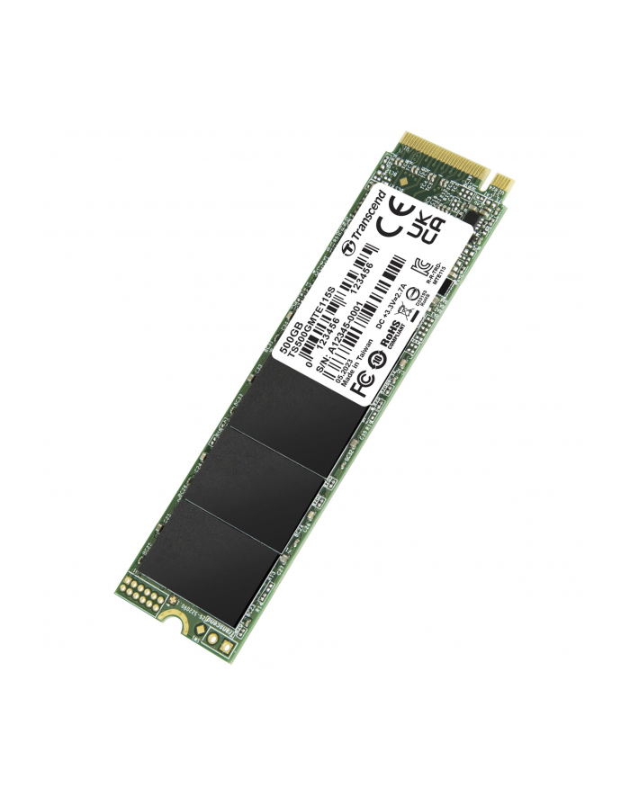 TRANSCEND 500GB SSD internal M.2 2280 PCIe Gen3x4 NVMe TLC DRAM-less główny
