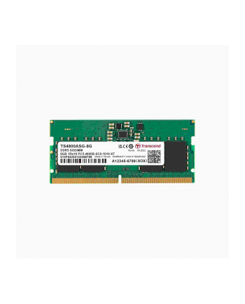 TRANSCEND 8GB JM DDR5 4800 SO-DIMM 1Rx16 1Gx16 CL40 1.1V