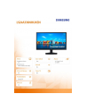 samsung Monitor 24 cale LS24A336NHUXEN VA 1920x1080 FHD 16:9 1xD-sub 1xHDMI 5ms(GTG) płaski  2 lata d2d - nr 5