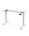 DIGITUS Electric Height Adjustable Desk Frame Dual motor 3-stages Kolor: BIAŁY - nr 10