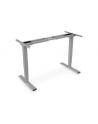 DIGITUS Height Adjustable Standing Desk Frame Dual motor 3-stages grey - nr 12