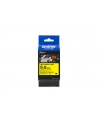 BROTHER Heat Shrink Tube Black on Yellow 9.0mm - nr 2